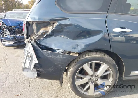 2015 Nissan Pathfinder Platinum from USA, damaged, VIN 5N1AR2MM8FC659417